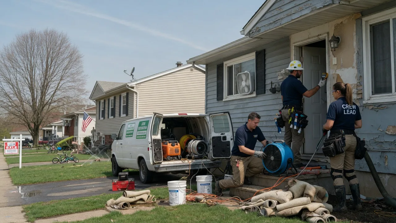 Flood Cleanup in Alum Bank, PA near me